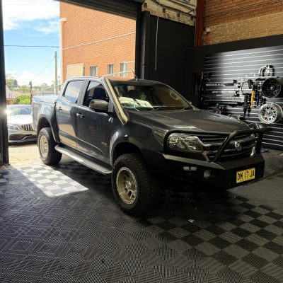 Hostile bullbar for Colorado 2017–2020 heavy-duty front protection